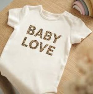 Body bébé « Message doux »